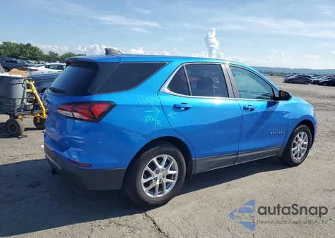 2024 Chevrolet Equinox Lt из США, поврежденный, VIN 3GNAXKEG8RS108896